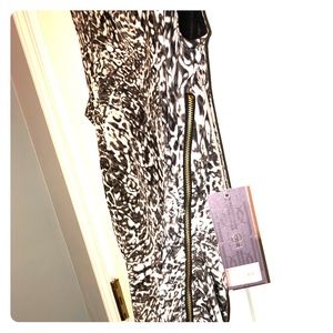 Jennifer López snakeprint ruched bodycon dress NWT